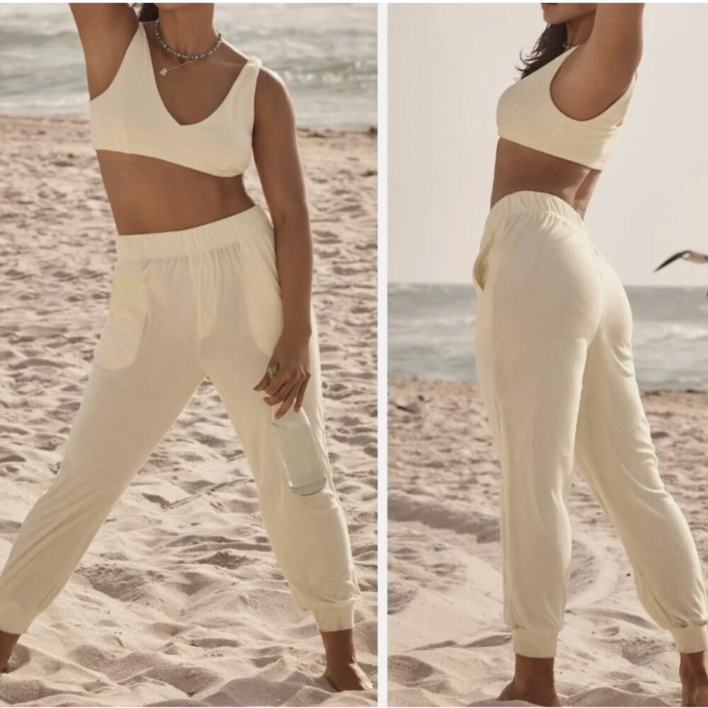 Brand New by Anthropologie Sunday in Brooklyn Terrycloth Joggers